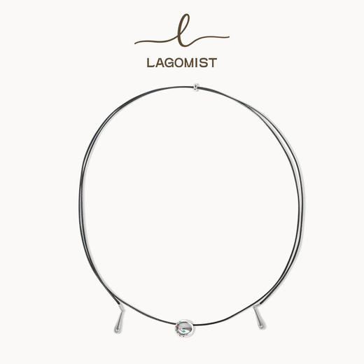 【LAGOMIST】早餐系列 | 金/银砂糖贝果毛衣链 商品图6