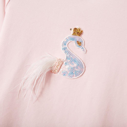 【辛巴娜娜】simbananasimbanan商场同款儿童t恤女童长袖秋装宝宝打底衫 商品图2