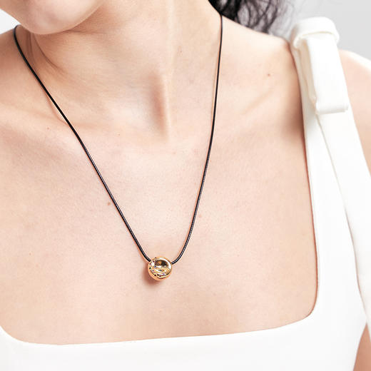 【LAGOMIST】早餐系列 | 金/银砂糖贝果毛衣链 商品图3