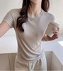 lu高级感满满天丝小蝙蝠短袖T超轻薄 商品缩略图9