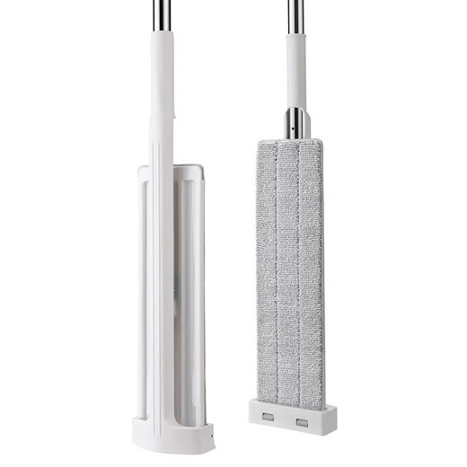 【批发】美丽雅40cm推水拖把不锈钢杆含2张拖布 1套 商品图2