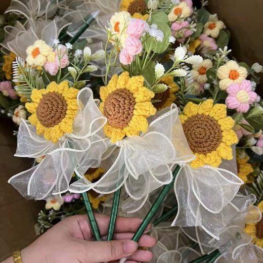 教师节礼物 新款老师实用向日葵永生花 束笔幼儿园小学生礼品 商品图4