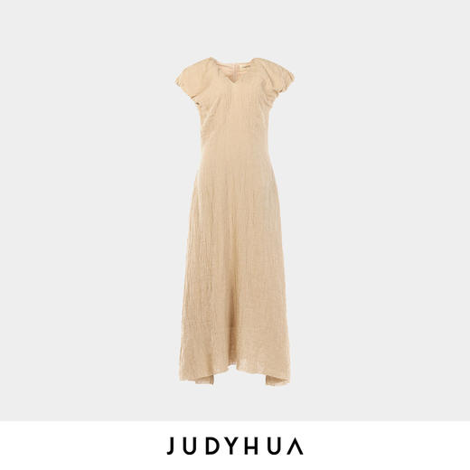 JUDYHUA 种子系列亚麻连衣裙 商品图3