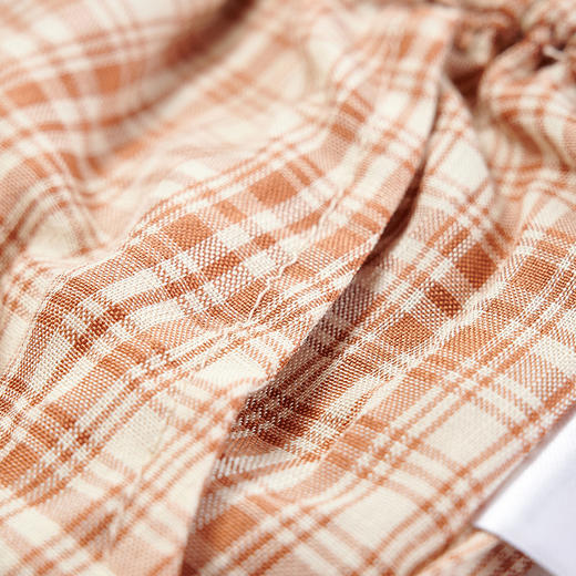 【辛巴娜娜】simbanana上新童装夏款男童梭织格纹休闲五分裤 商品图3