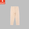 棉果果秋季新品女童奶油色针织提花打底裤M322206225445 商品缩略图0