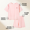【商场同款】熳洁儿 95%棉女士家居服圆领套头短袖短裤套装夏季25203211 商品缩略图2