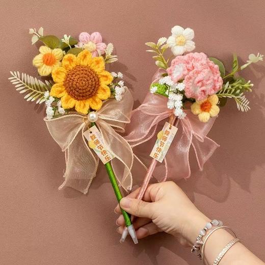 教师节礼物 新款老师实用向日葵永生花 束笔幼儿园小学生礼品 商品图1