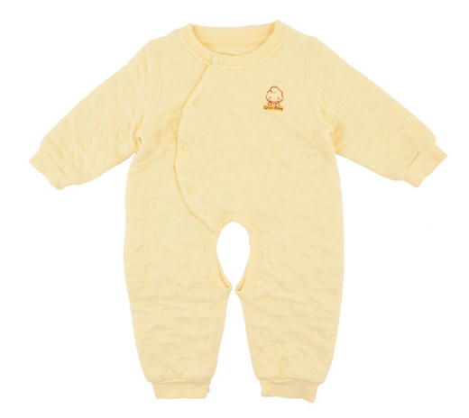 棉果果秋冬季男童女童内衣纯棉、铺棉多款加厚对开连体衣连身衣哈衣M401722818607、19625 商品图4