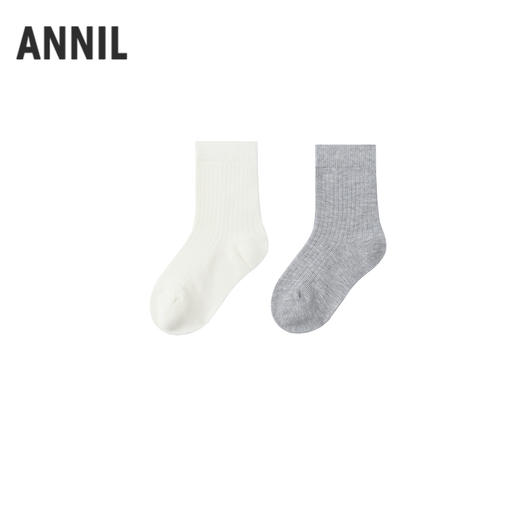 【实体店同款】男女童中袜两双装秋季新款安奈儿童装JM537483 商品图1