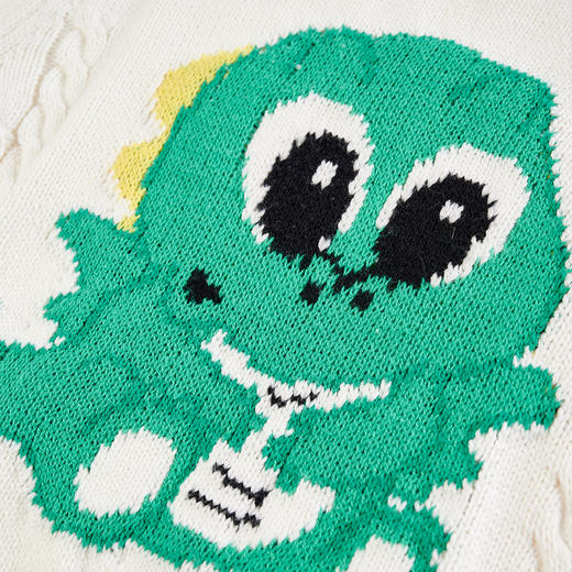 【辛巴娜娜】simbanana男童毛衣儿童套头针织衫冬装宝宝外套小童保暖上衣童装 商品图2