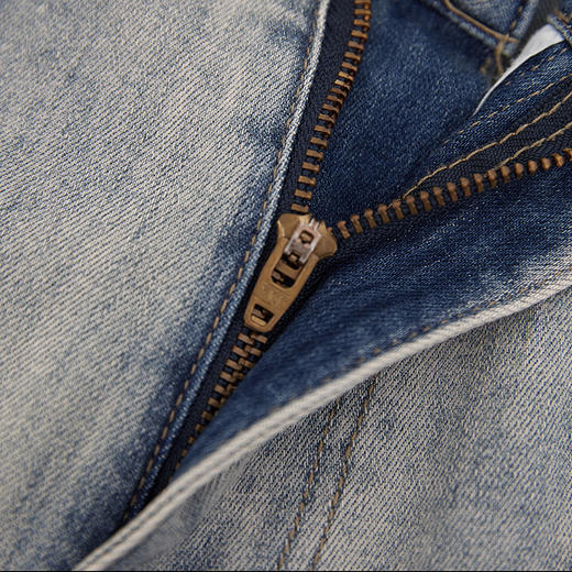 【新品上新】HX 夏季水洗微喇牛仔长裤微宽松C201520037101 商品图5