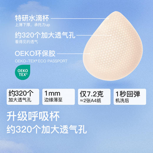 ubras旗下likeuu少女内衣隐形无尺码三阶段女大童文胸发育期学生LC1152054【亲友】 商品图3