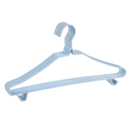 【批发】美丽雅金彩浸塑衣架中号8支入(40cm) 商品图7