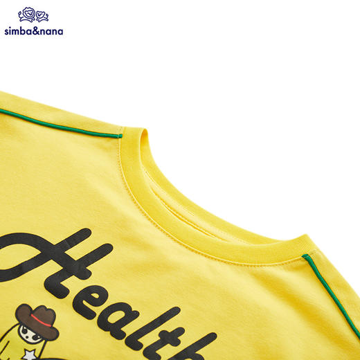 【辛巴娜娜】simbanana男童t恤短袖潮新款夏季男孩纯棉儿童上衣 商品图2