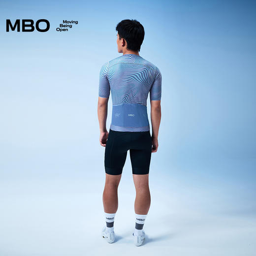 MBO男子短袖骑行服SC601 25年春夏潮流美学短袖骑行服夜骑 商品图5