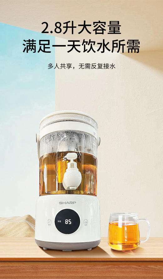 夏普多功能电热壶KP-WT30L-W 商品图10