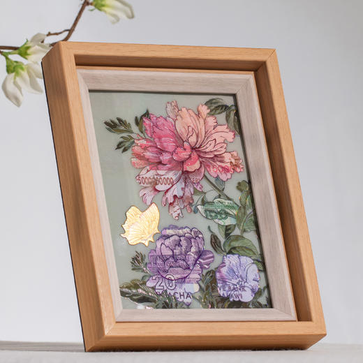 【有钱花】世界纸币装饰画摆件 商品图0