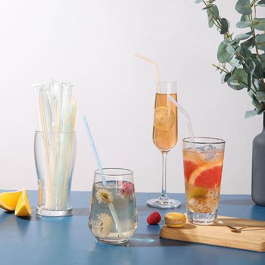 【批发】美丽雅加厚纸吸管独立包装 50支/袋 商品图6