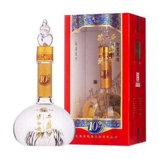 45度西凤酒华山论剑（10）500ml 单瓶 商品图0