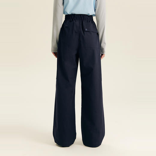 笛莎Deesha青少年女童裤子2025秋季女童梭织伞兵工装裤 商品图4