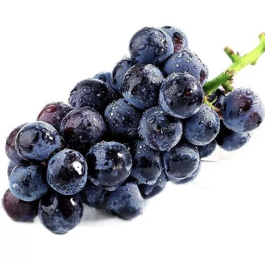 0593【国企严选，山海食材】德云夏黑葡萄无核5斤装（含包装） 商品图1