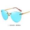 女士时尚新款偏光太阳镜女生自拍墨镜炫彩蝶形眼镜 商品缩略图3