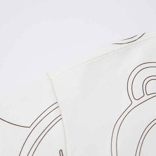 【新品上新】HX 夏季圆领短袖T恤微宽松C102520062101 商品图4