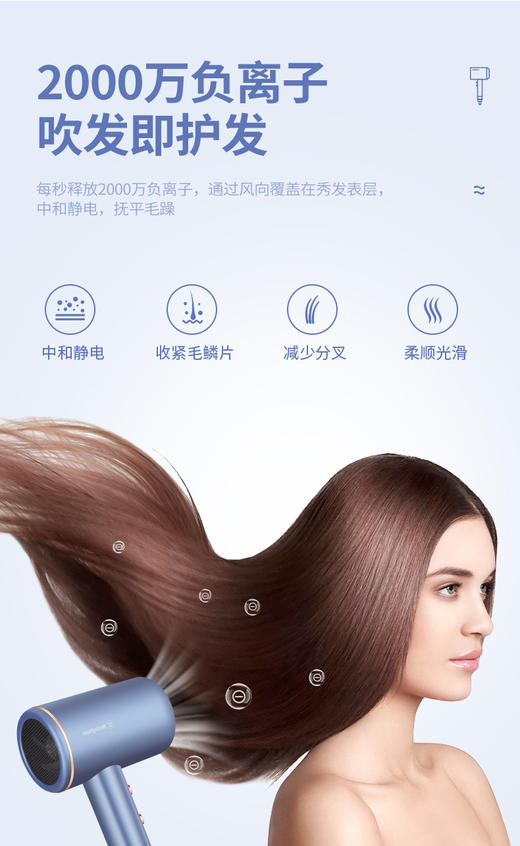 西屋负离子电吹风机H105 商品图9