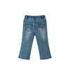 【辛巴娜娜】simbanana春秋装新款女童小宝宝复古微喇叭牛仔长裤 商品缩略图1