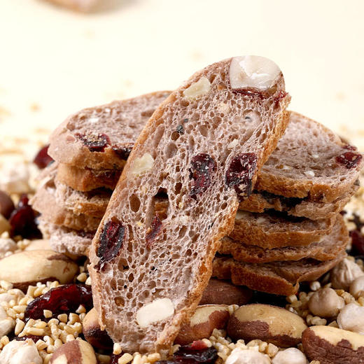 MM 山姆 烧菓坊 高纤黑麦多谷物面包脆 商品图2