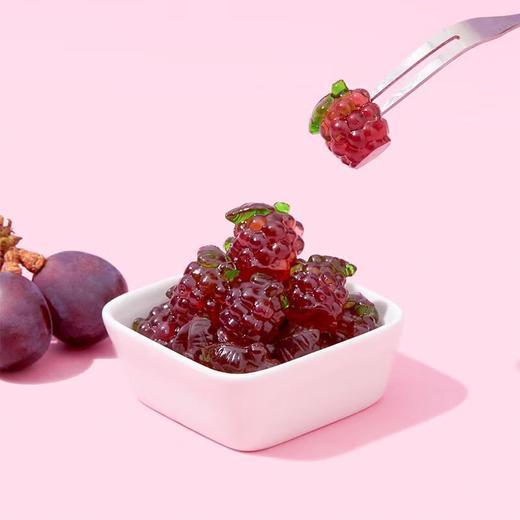 阿麦斯4D葡萄爆汁软糖 65g/袋 商品图2