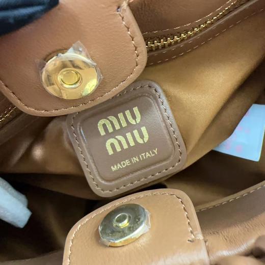 Miu Miu缪缪新款流苏抽绳饺子包(HH) 商品图7