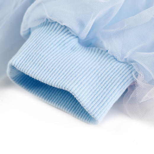 【辛巴娜娜】simbanana女童连衣裙春秋长袖衣裙女宝宝儿童网纱公主裙 商品图4