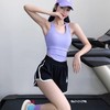 跃牌【化蝶双飞】系列U型透气运动背心螺纹健身上衣健美瑜伽美背无袖跑步内衣女TM0078 商品缩略图0