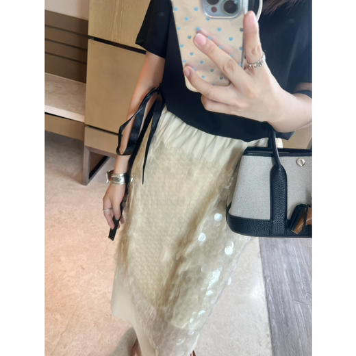 2507211    ed 亮片 半身裙，美人鱼珠片bling（预定5天） 商品图3