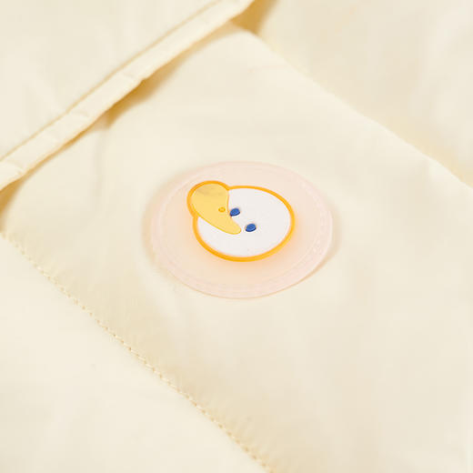 【辛巴娜娜】simbanana女宝宝羽绒服女童白鸭绒保暖蓬松外套 商品图2