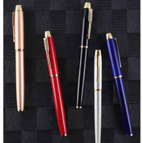 罗氏297宝珠笔商务金属签字笔中性笔（颜色随机）