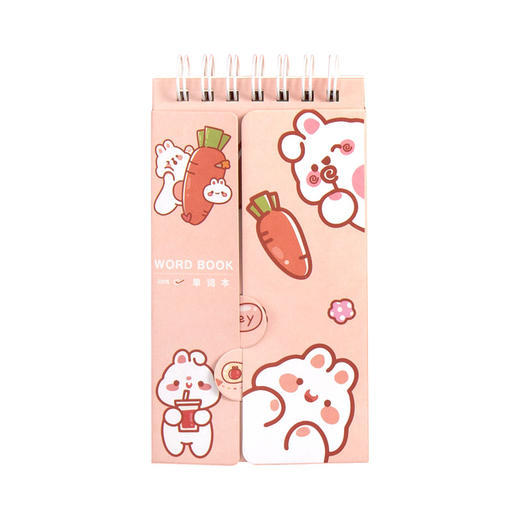 英语单词本随身记背英语线圈本 学生文具迷你便携记事本 便签本子 1本 商品图4