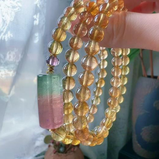 7.4mm碧玺手链 商品图6