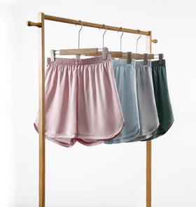 玛万生活MAWALIFE 100%兰精天丝A类高奢短裤，柔顺丝滑，清凉机洗不掉色（下单3-5天发）