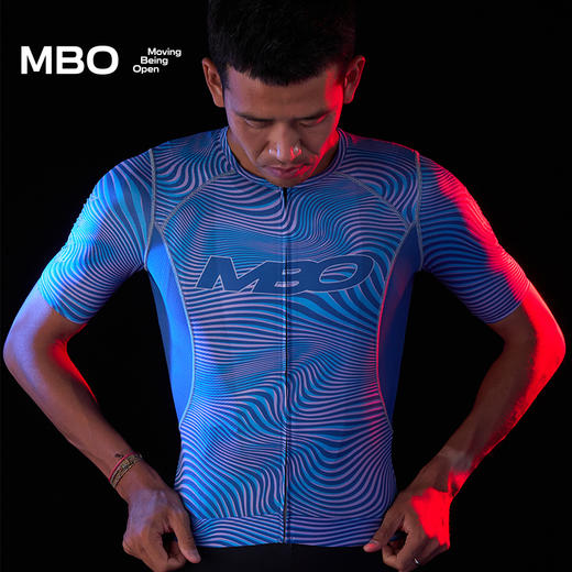 MBO男子短袖骑行服SC601 25年春夏潮流美学短袖骑行服夜骑 商品图2