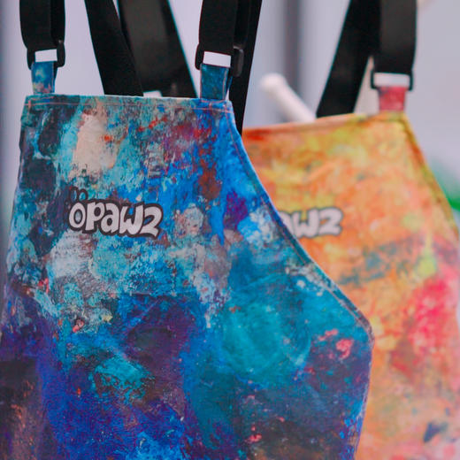 小爪印宠物美容时尚工袍 商品图2