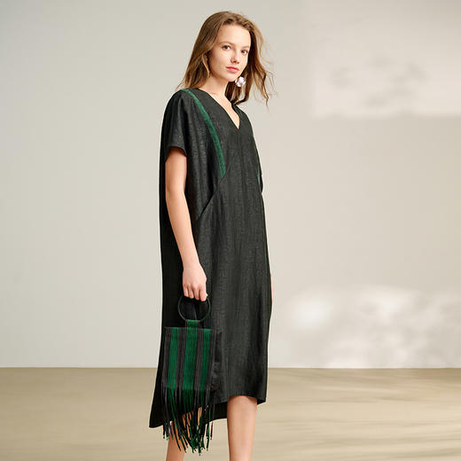 TANGY Collection天意2025秋季新品商场同款女连衣裙L252800 商品图1