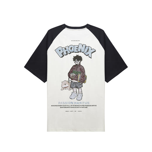 【新品上新】HX 夏季圆领短袖T恤C102520031101/03 商品图1