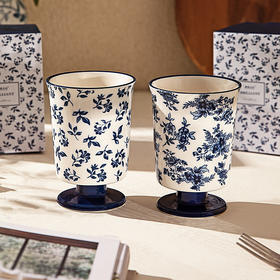 摩登主妇马克杯陶瓷高脚杯高颜值精致家用喝水杯办公室杯子咖啡杯