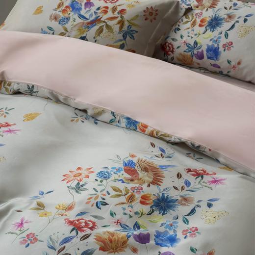 玛万生活MAWALIFE A类100%兰精天丝四件套之夏日花园，D*or同款定制花色，专属画稿艺术品，丝滑自带凉意（下单3-5天发） 商品图2