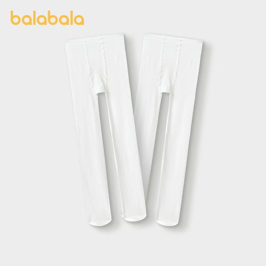 【商场同款】巴拉巴拉女童连裤袜秋新品儿童打底袜舞蹈袜子两条装 商品图2