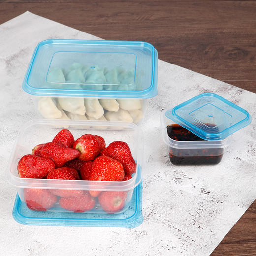 【批发】美丽雅晶彩保鲜盒大中小组合装颜色随机 3个/套 商品图7