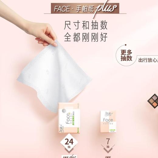 洁柔可湿水面纸迷你软抽3层24抽*8包装 商品图2
