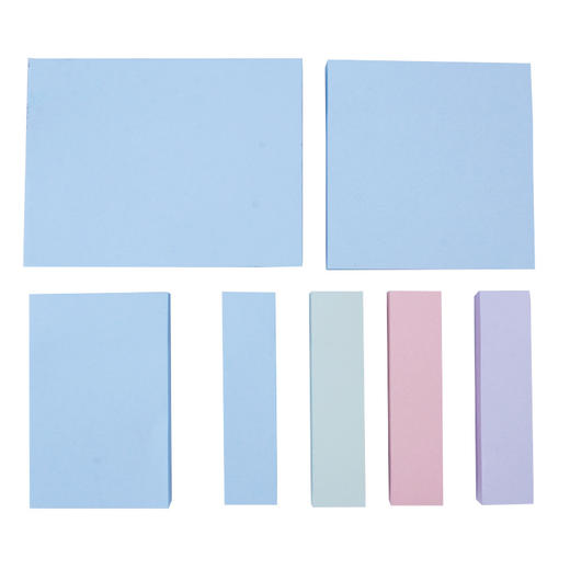 便利贴莫兰迪色学生N次贴办公文具留言贴记事本子 可撕便签方便贴 商品图3